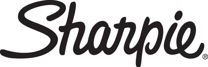 Black Sharpie brand logo design
