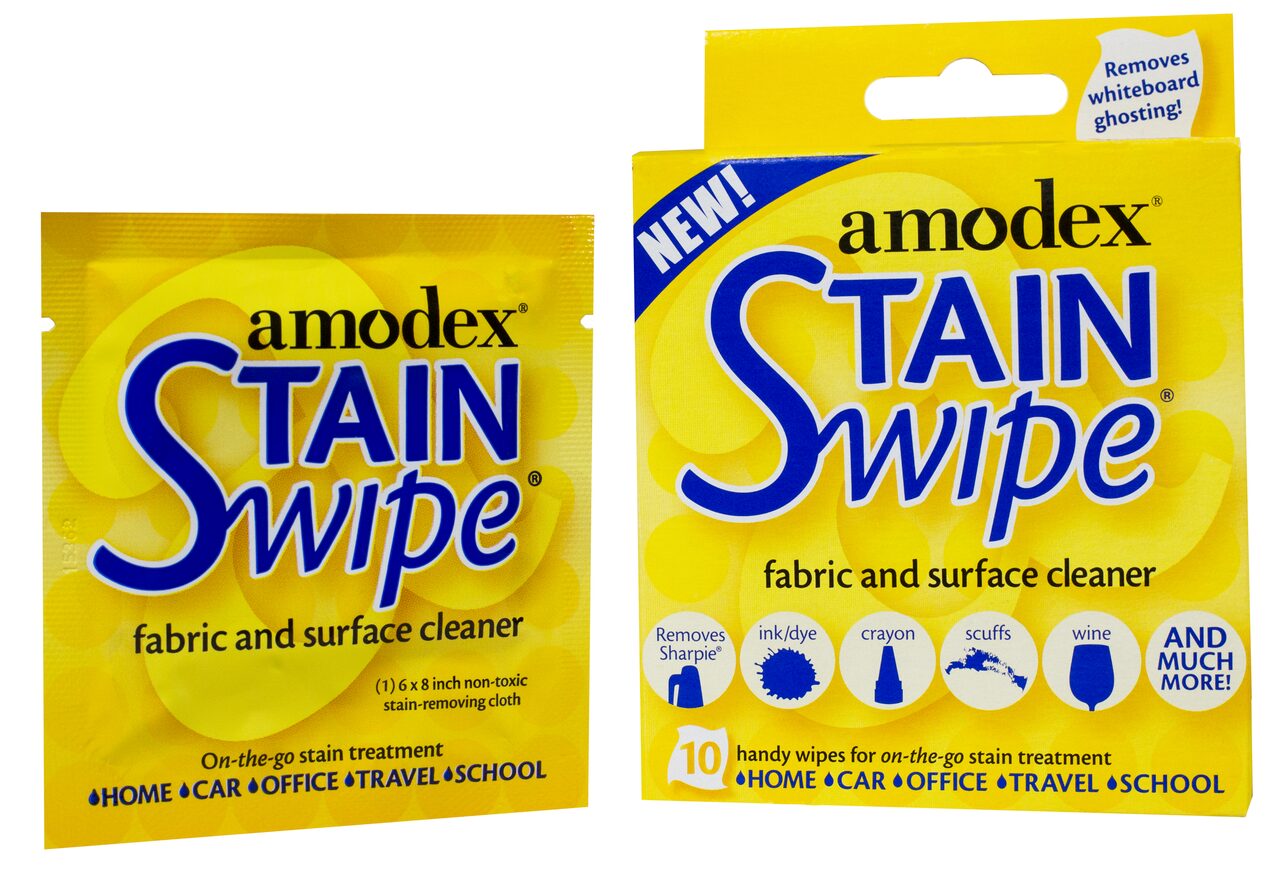 Amodex Stain Swipe packaging