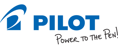 Pilot logo with pen symbol
